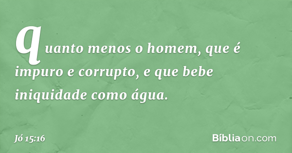 jo capítulo 15 versículo 16