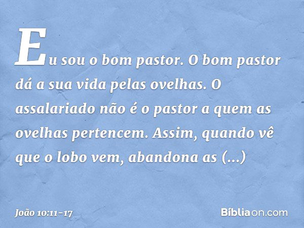 O que significa para nós hoje a imagem do Bom Pastor?