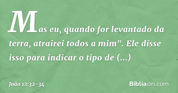 joao 12 32