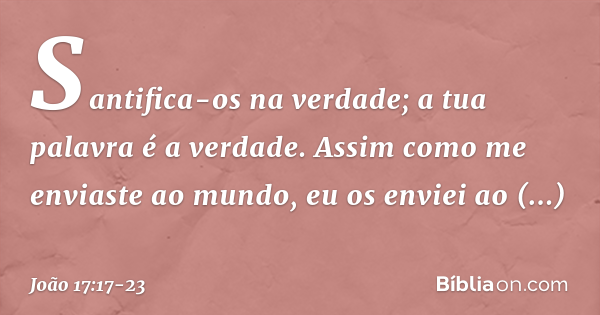 joão 17 17 23