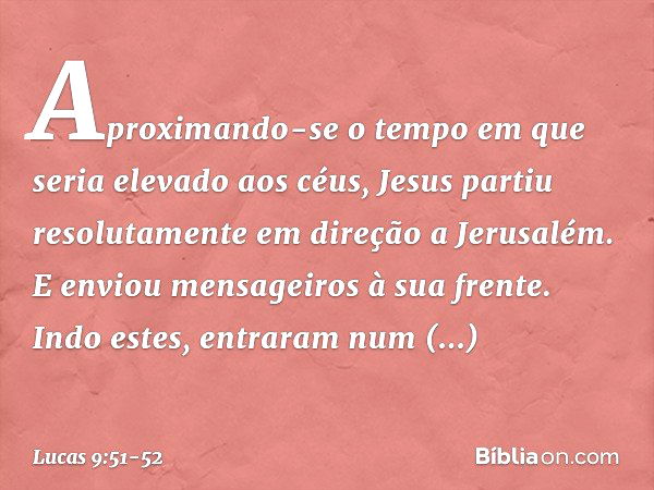 Lucas 24:49-51 - Bíblia