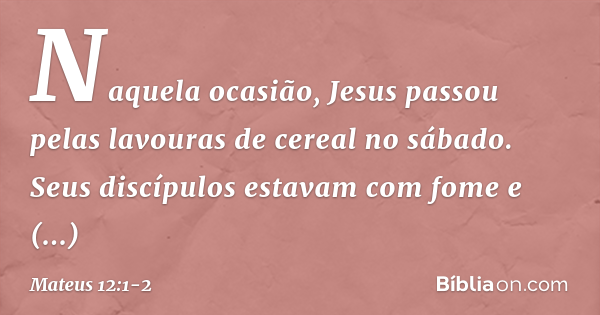leitura mateus 2 1 12