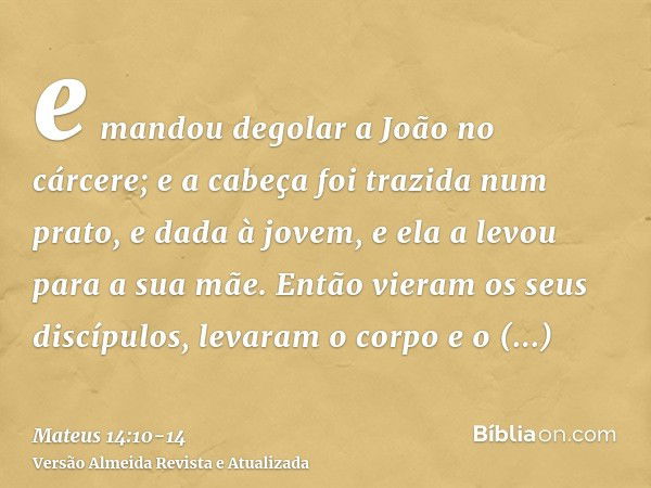 Mateus 10:14 - Bíblia