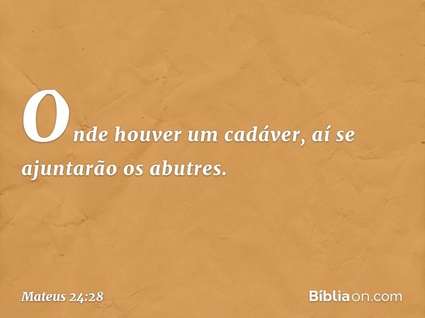 Resultado de imagem para O que significam o cadaver e a aguia de Mateus 24?