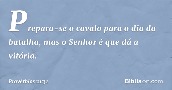 Proverbios 21 31 Biblia