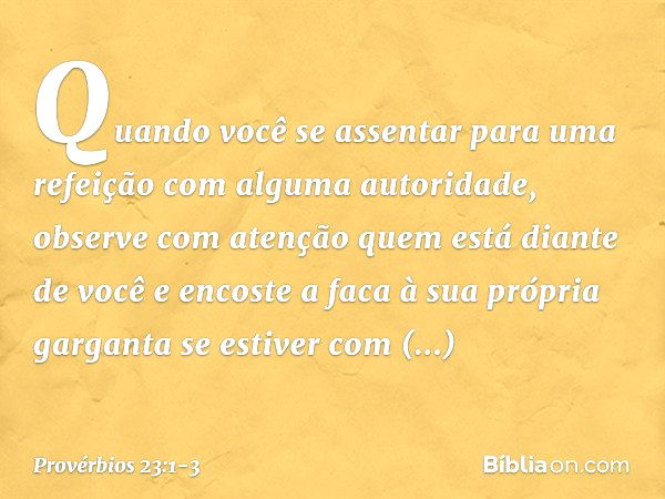 Salmo 23:1-3 - Bíblia