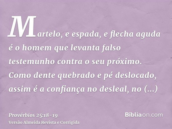 Provérbios 25:17 - Bíblia