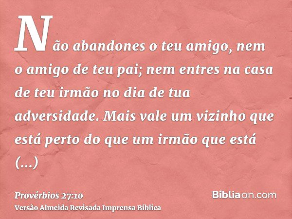 52 Versículos da Bíblia sobre o Vizinho 