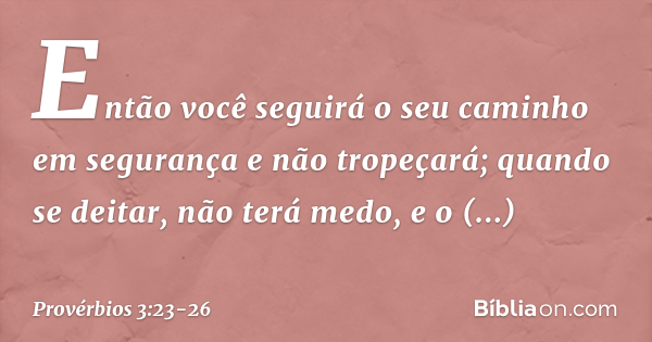 proverbios capitulo 3 versiculo 21 26