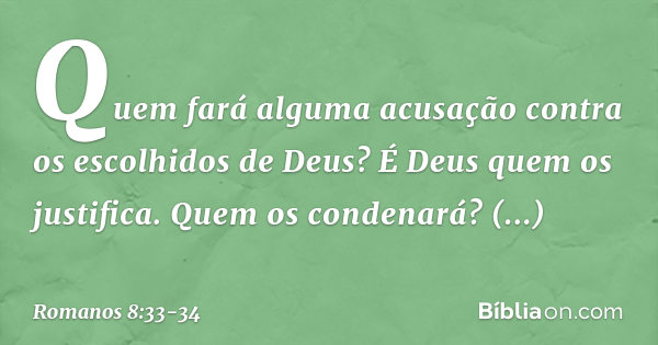 romanos 8 33 34 versiculo