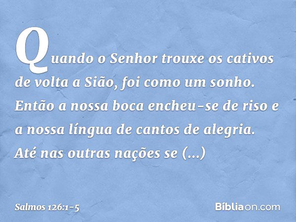 Salmo 126