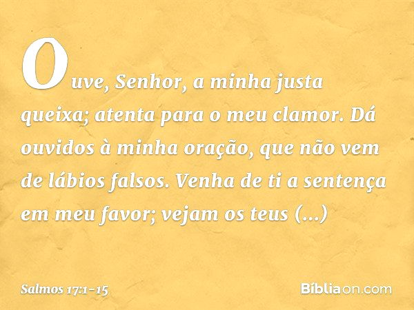 15 orações para um mundo violento