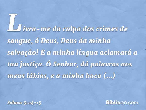 Lição: 15 a 21 de Agosto [Salmos 49-51; 61-66; 69-72; 77-78; 85-86]