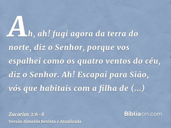 Zacarias 2:8 - Bíblia