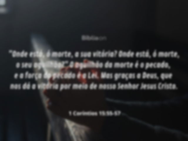 versículo de luto