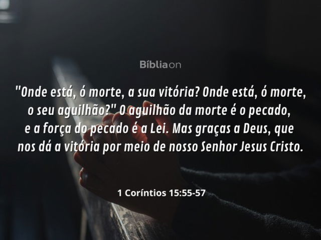 versículo de luto