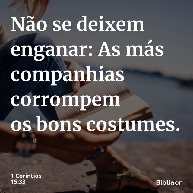 Cuidado com suas amizades