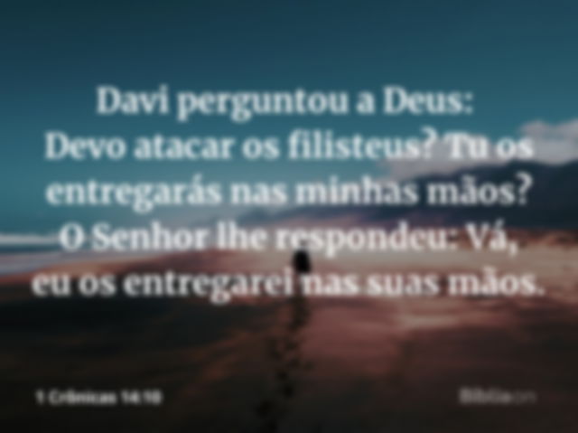 1 Crônicas 14:10