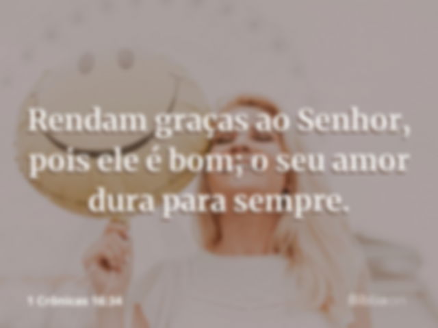 1 Crônicas 16:34