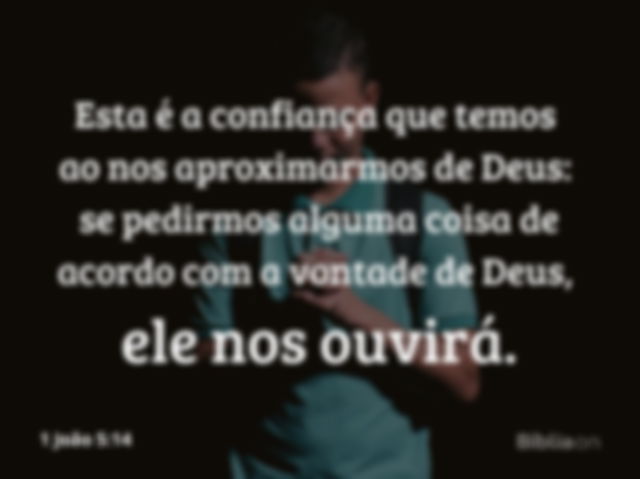 1 joão 5:14