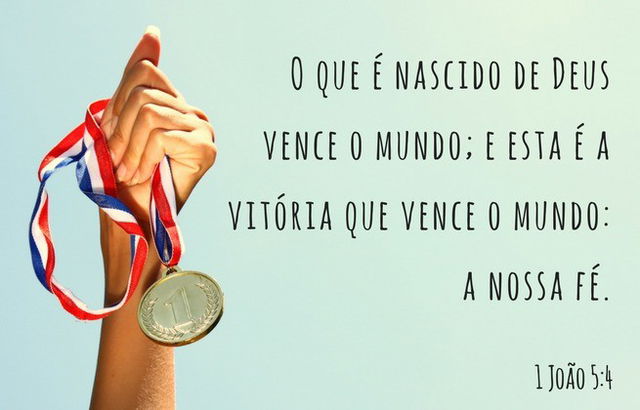 Quem tem fé em Cristo Jesus é mais que vencedor