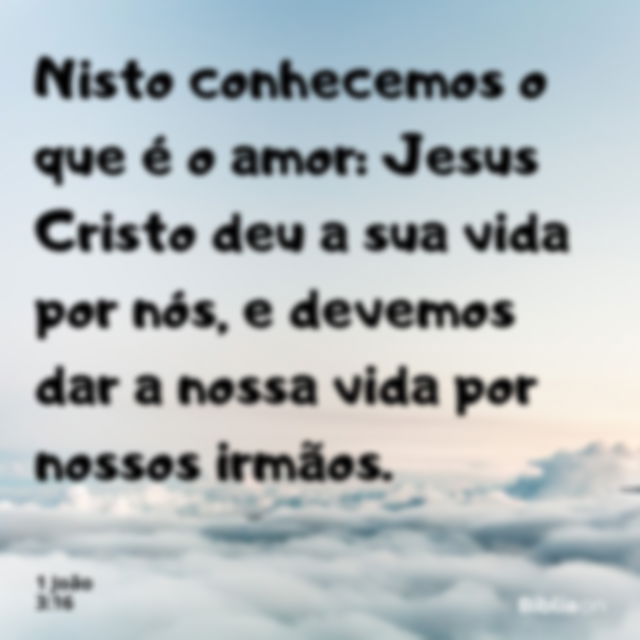 1 joão 3:16