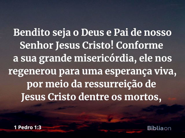 Cristo nos regenerou