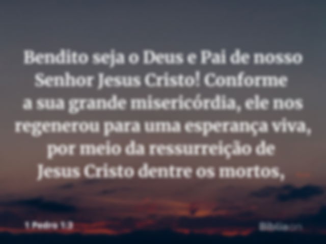 Cristo nos regenerou