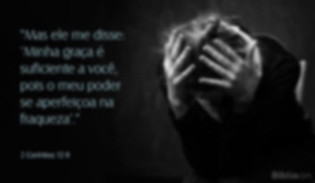 A Sua graça é suficiente