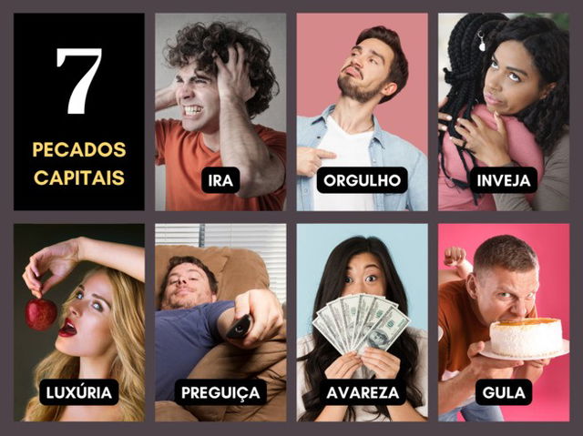 Imagem 7 pecados capitais