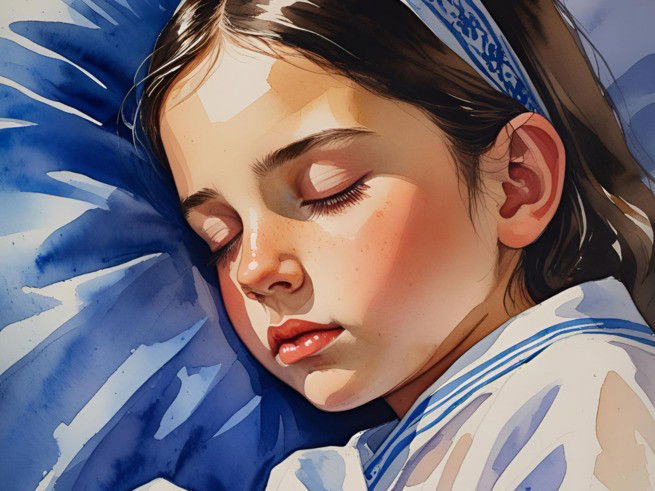 Representación de la hija de Jairo