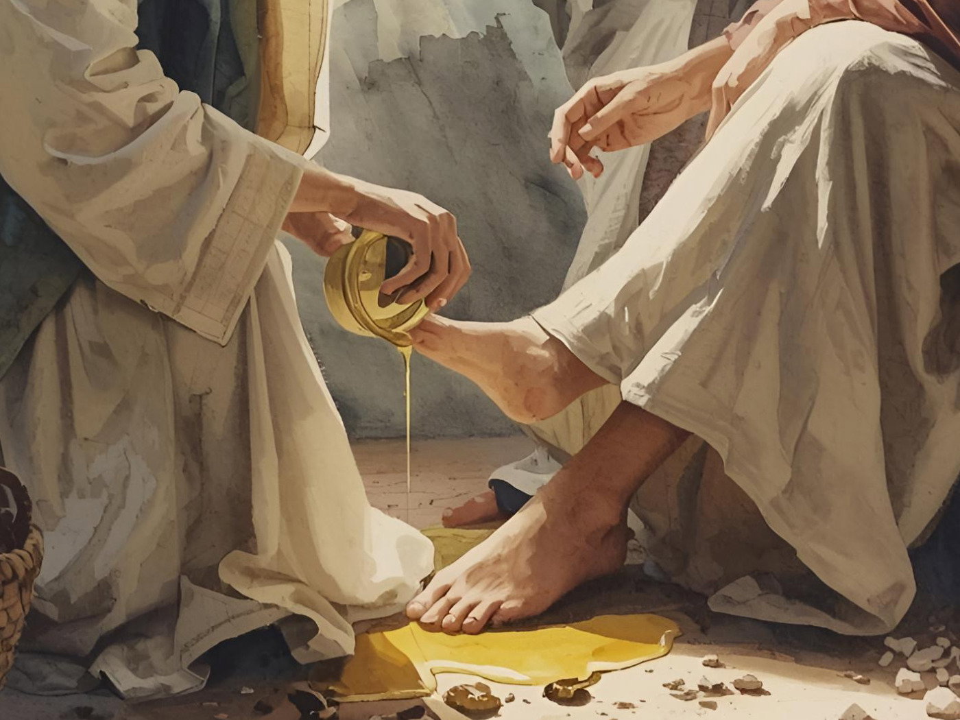 A pecadora que ungiu os pés de Jesus: a mulher do vaso de alabastro ...