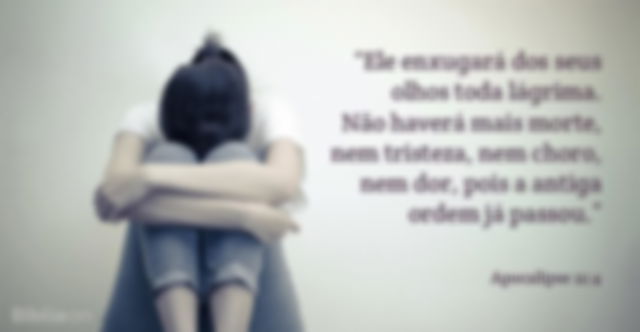 No céu não haverá mais dor