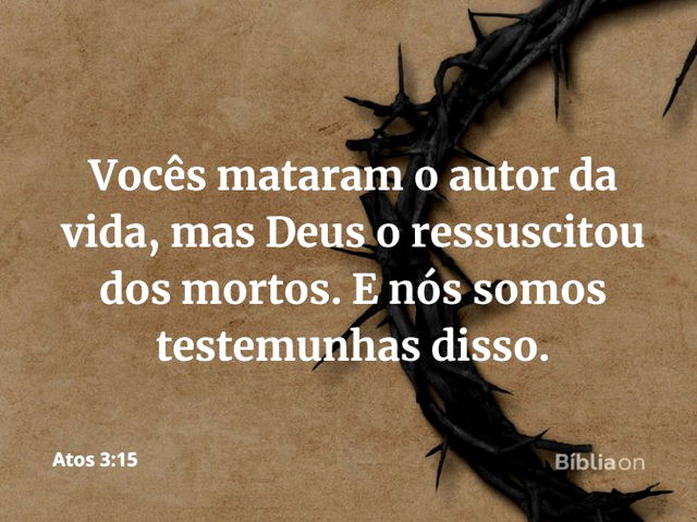 Jesus ressuscitou dos mortos