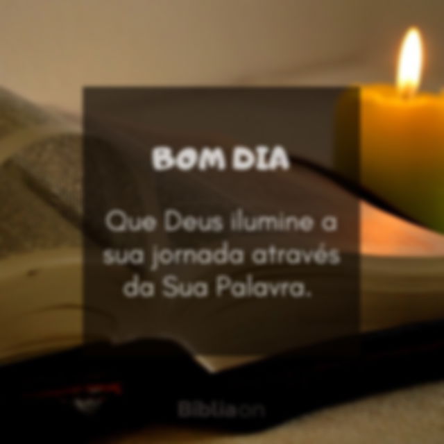 Bom dia de Deus