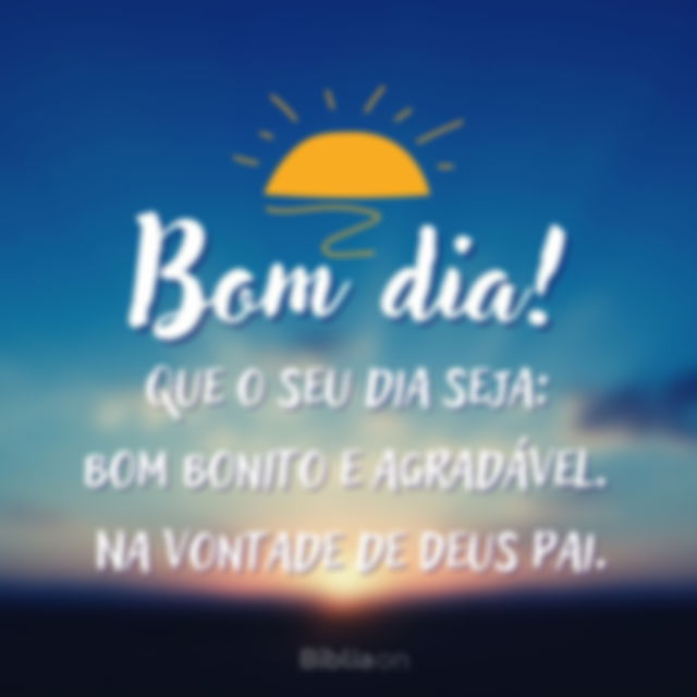 Bom dia manhã abençoada por Deus