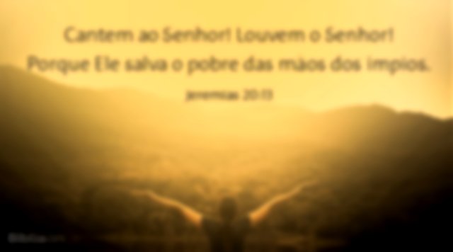 O Senhor sustentou Jeremias