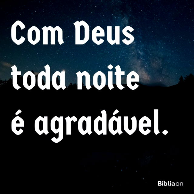 Boa Noite com Deus: 55 mensagens bíblicas - Bíblia
