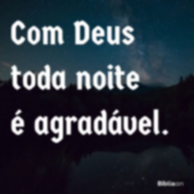 Noite com Deus