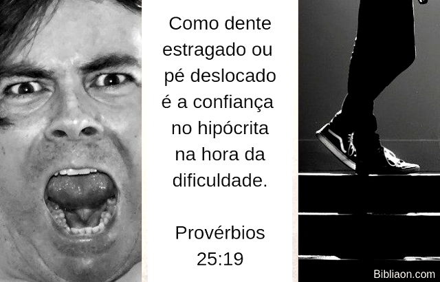 confiança no hipocrita