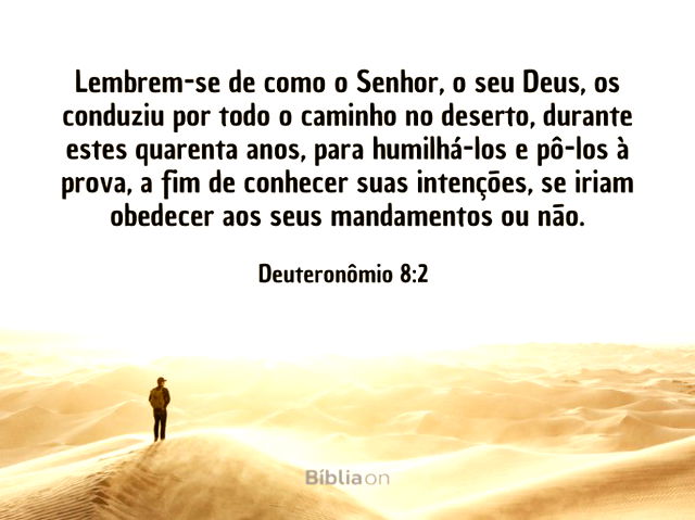 Deuteronômio 8:2