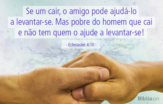 Um amigo ajuda