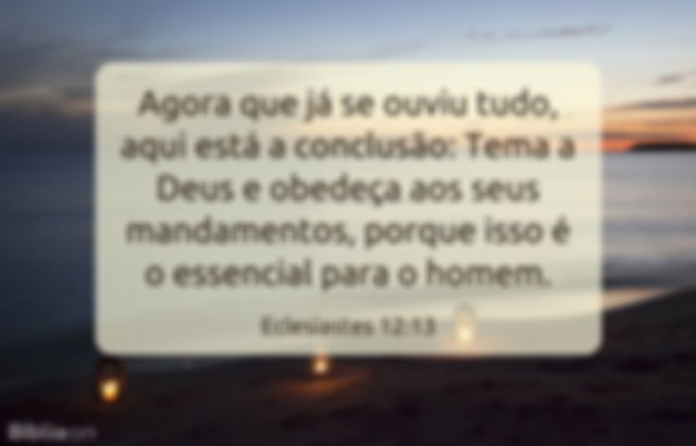 Eclesiastes 12:13