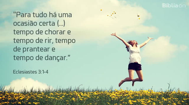 O tempo certo