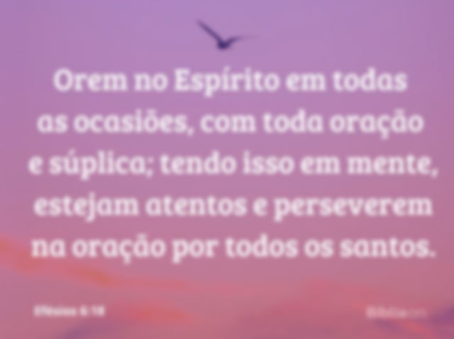 Efésios 6:18