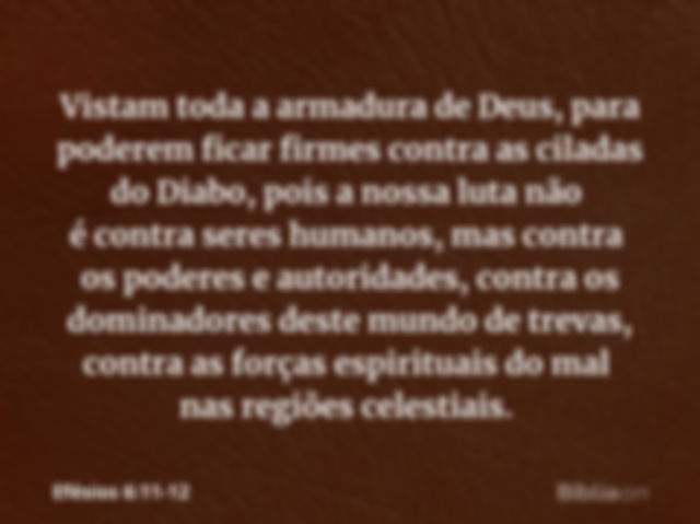 Efésios 6:11-12