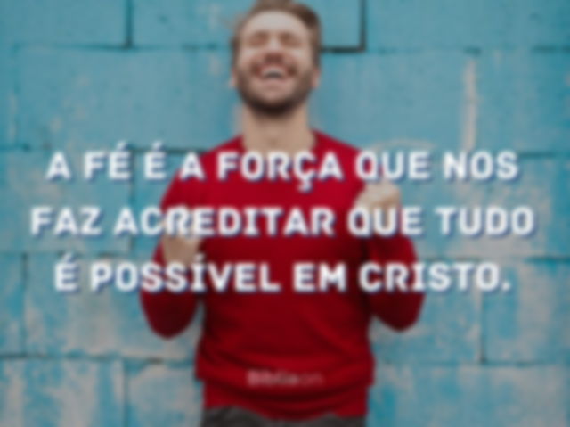 Fé em Cristo