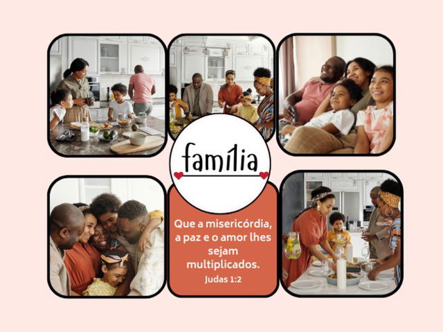 Que a misericórdia, a paz e o amor lhes sejam multiplicados. Judas 1:2 - Imagens de família unida e feliz