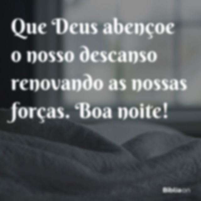 Frase de boa noite