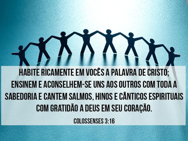 Devemos encorajar uns aos outros